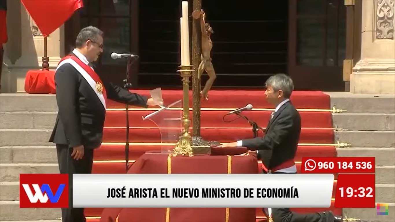 José Arista es el nuevo Ministro de Economía