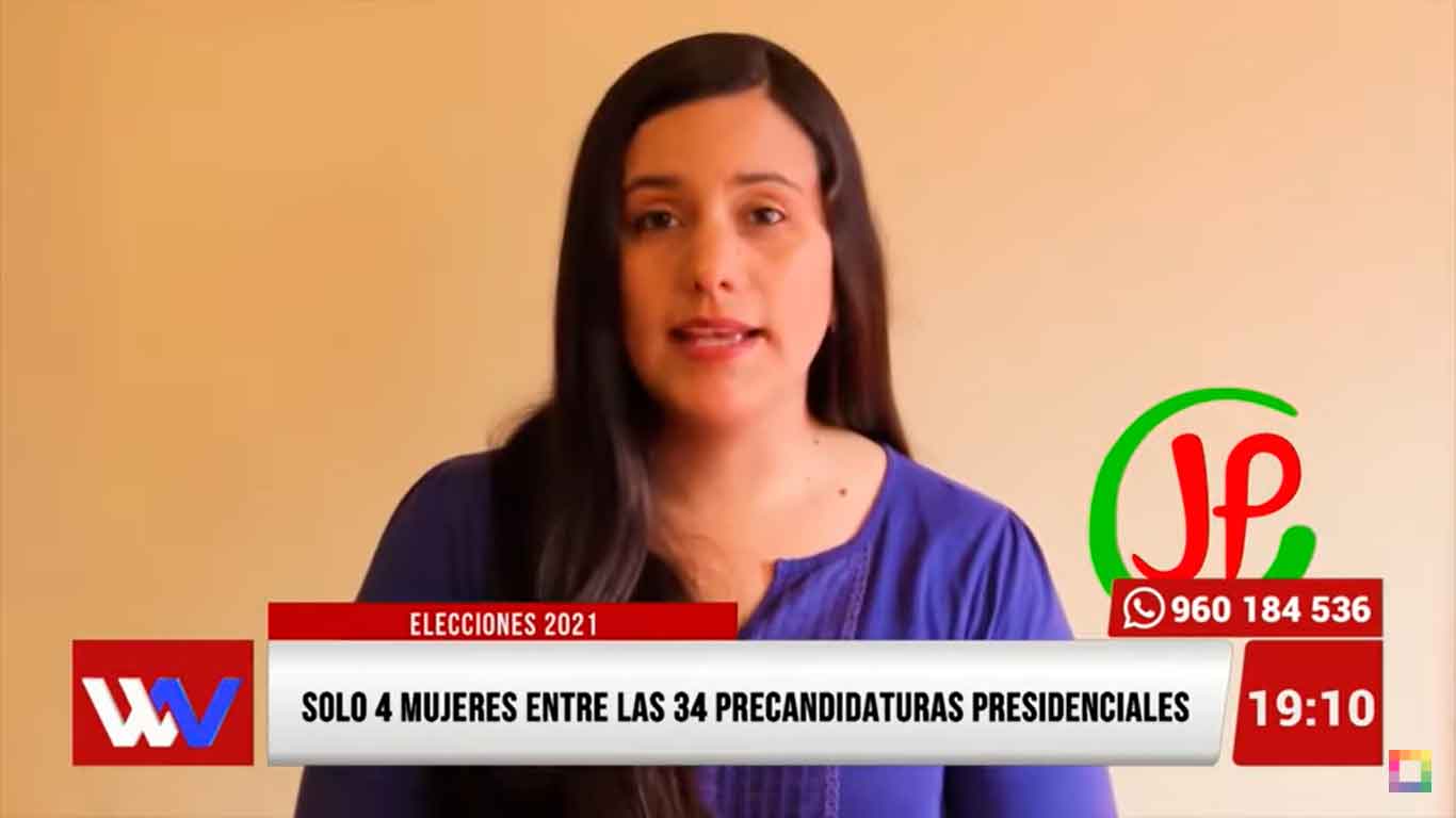 Solo 4 mujeres entre las 34 candidatas presidenciales