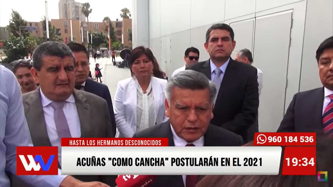 Portada: Acuñas "como cancha" postularán en el 2021