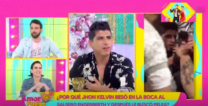 Portada: John Kelvin sobre beso con su amigo: “No lo veía hace tiempo y recordar es volver a vivir”