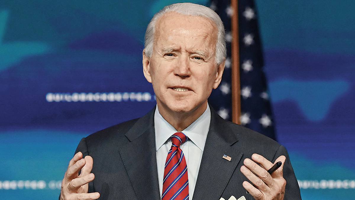 Portada: Joe Biden recibirá este lunes la primera dosis de vacuna contra el coronavirus