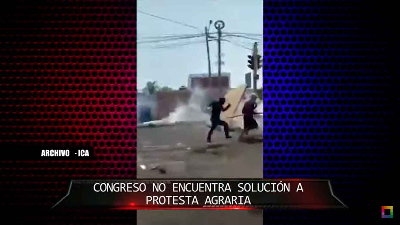 Combutters: Congreso no encuentra solución a protesta agraria