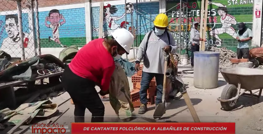 Portada: Crónicas de Impacto: De cantantes folclóricas a albañiles de construcción