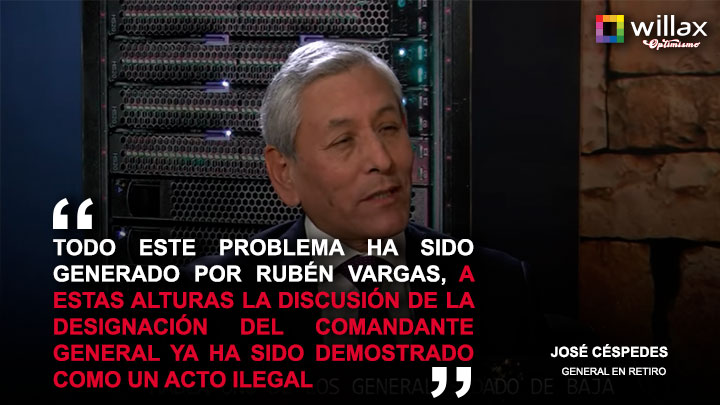 José Céspedes: "Todo este problema ha sido generado por Rubén Vargas"