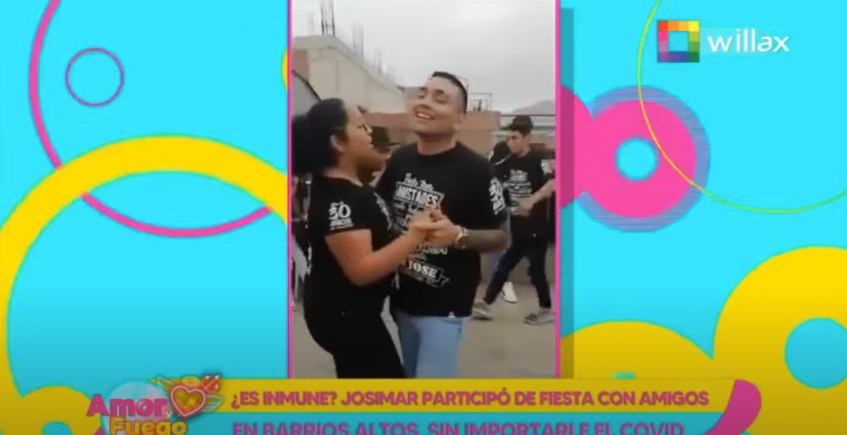 Portada: Captan a Josimar bailando y tomando cerveza en una fiesta Covid con sus amigos