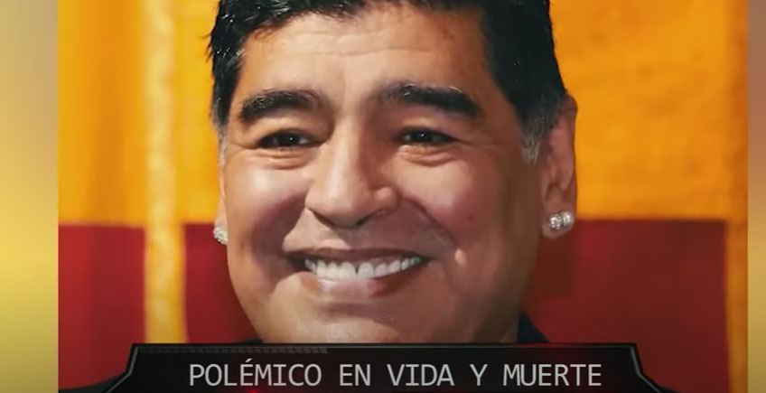 Portada: Combutters: Maradona, polémico en vida y muerte