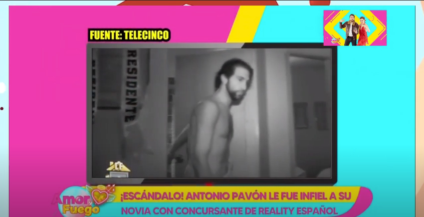 Antonio Pavón le fue infiel a su novia peruana en reality español