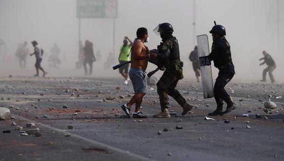 José Elice: “40 policías resultaron heridos durante las protestas agrarias en Ica y La Libertad”