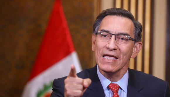 Portada: Vizcarra afirma que recibió "agravios e insultos" de congresistas en Comisión de Fiscalización