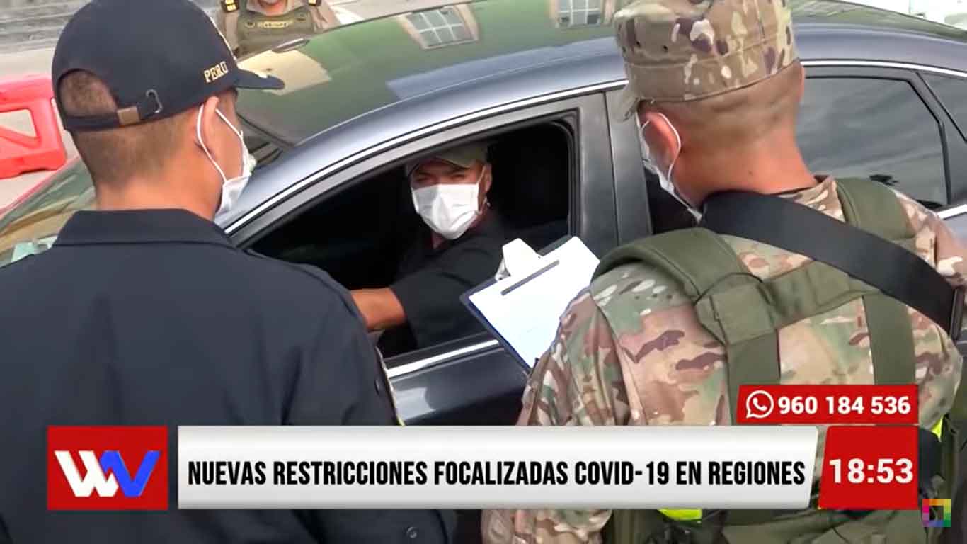 Portada: Nuevas restricciones focalizadas en 19 regiones