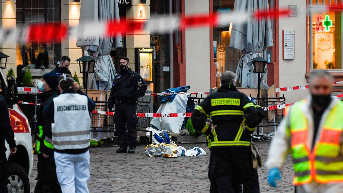 Alemania: Atropello masivo deja cuatro muertos y quince heridos