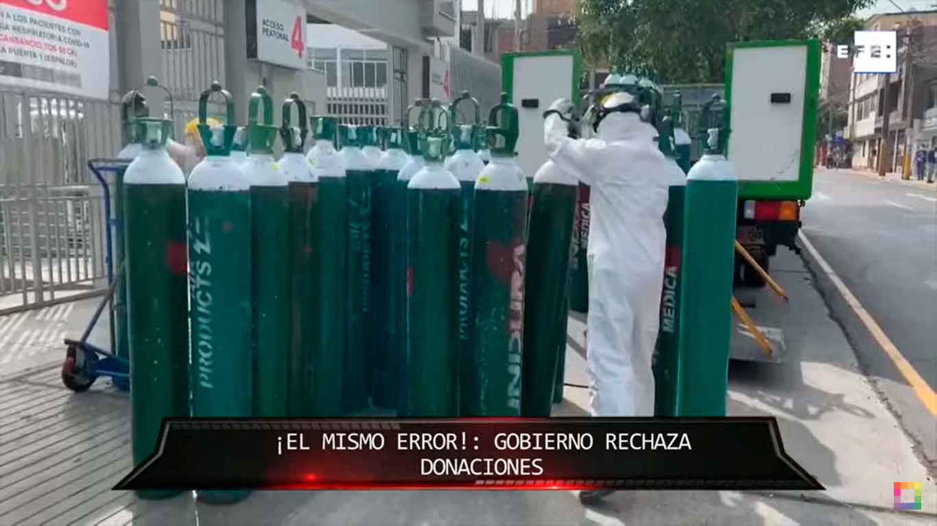 Combutters: ¡El mismo error! Gobierno rechaza donaciones