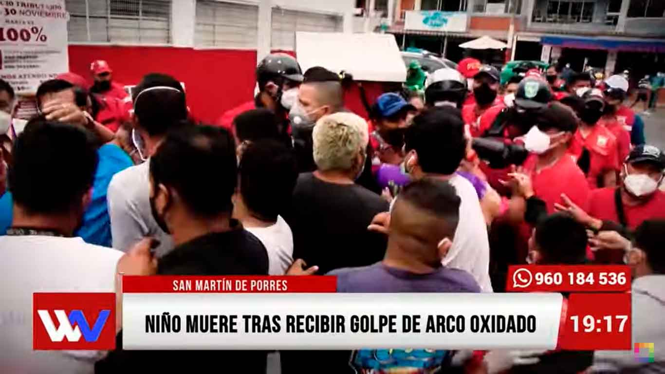 Portada: Niño muere tras recibir golpe de arco oxidado