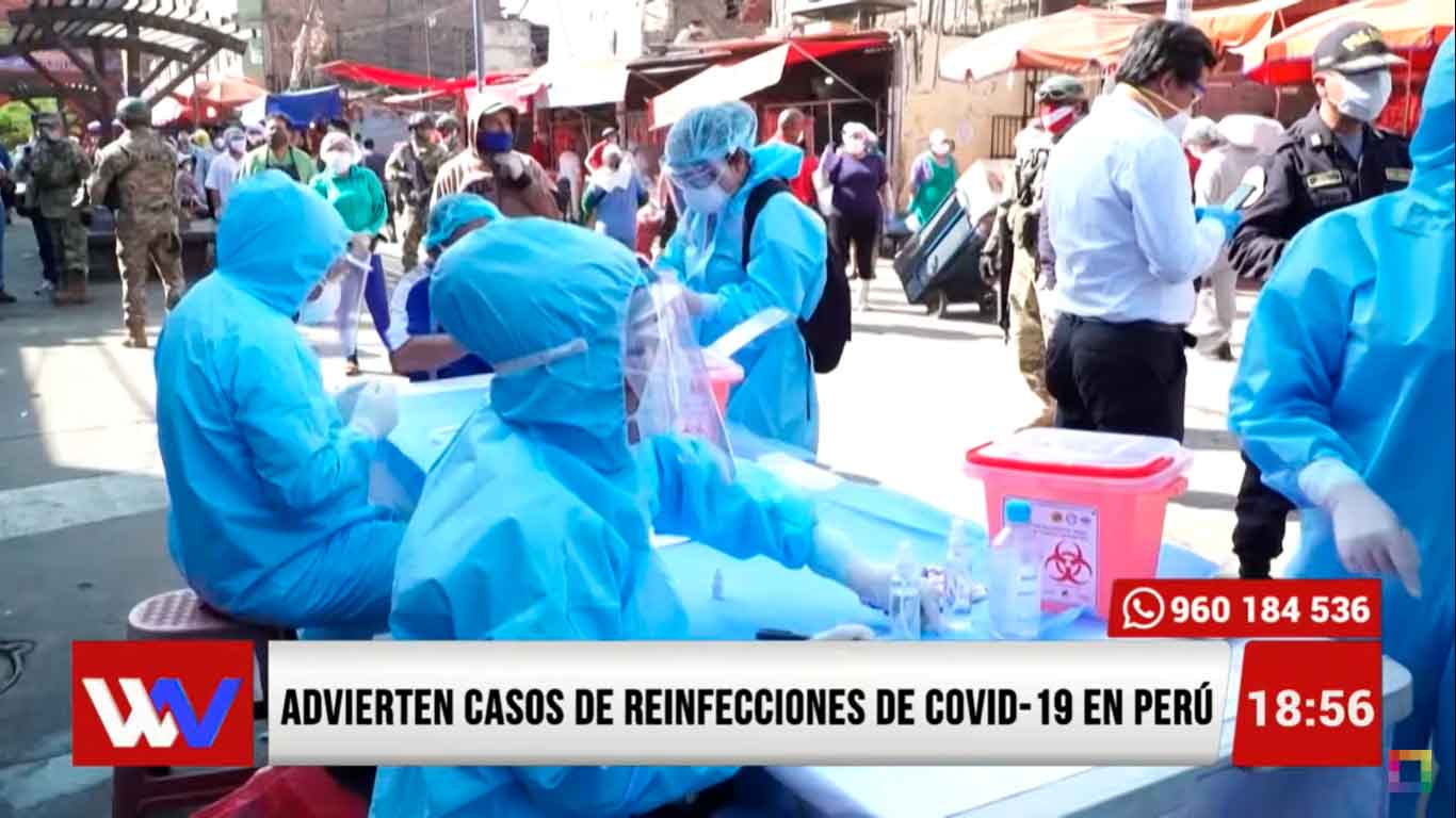 Advierten casos de reinfección en el Perú