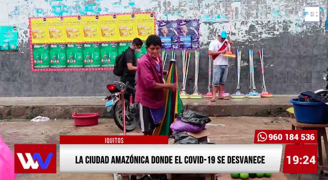 Portada: Iquitos: La ciudad amazónica donde el Covid-19 se desvanece