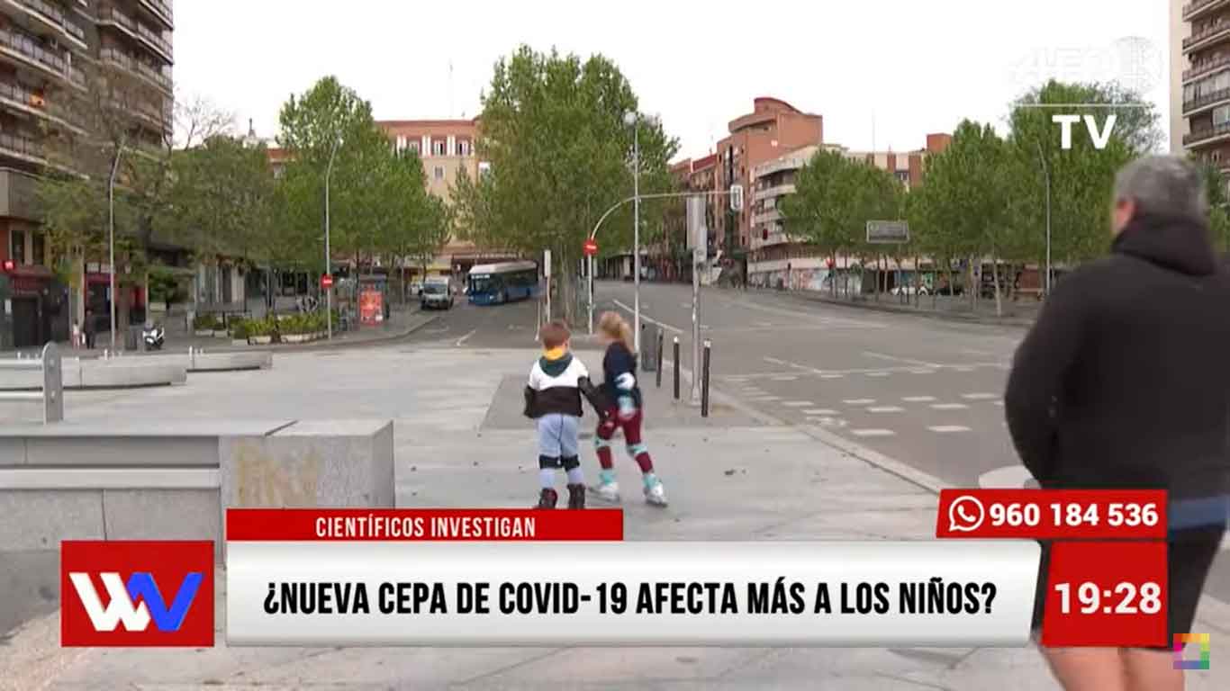 ¿Nueva cepa de covid-19 afecta más a los niños?