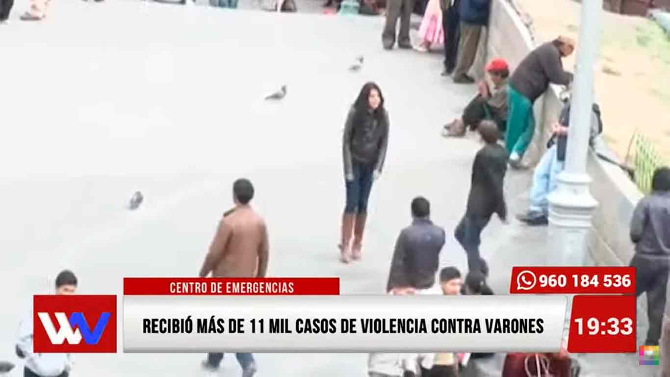 Centro de Emergencias recibió más de 11 mil casos de violencia contra varones