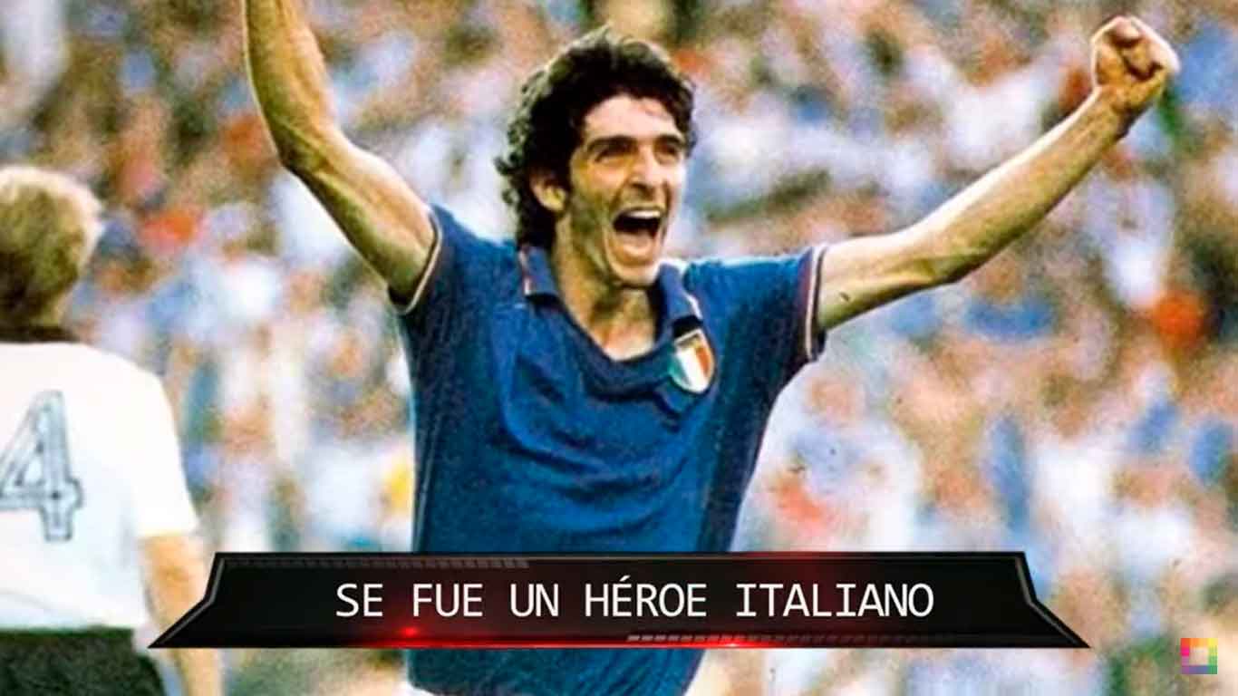 Combutters: Paolo Rossi, murió un héroe italiano