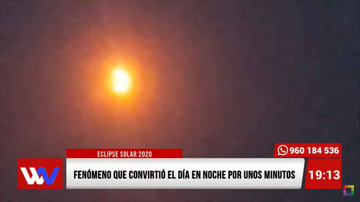 Eclipse solar 2020: El fenómeno que convirtió el día en noche por unos minutos