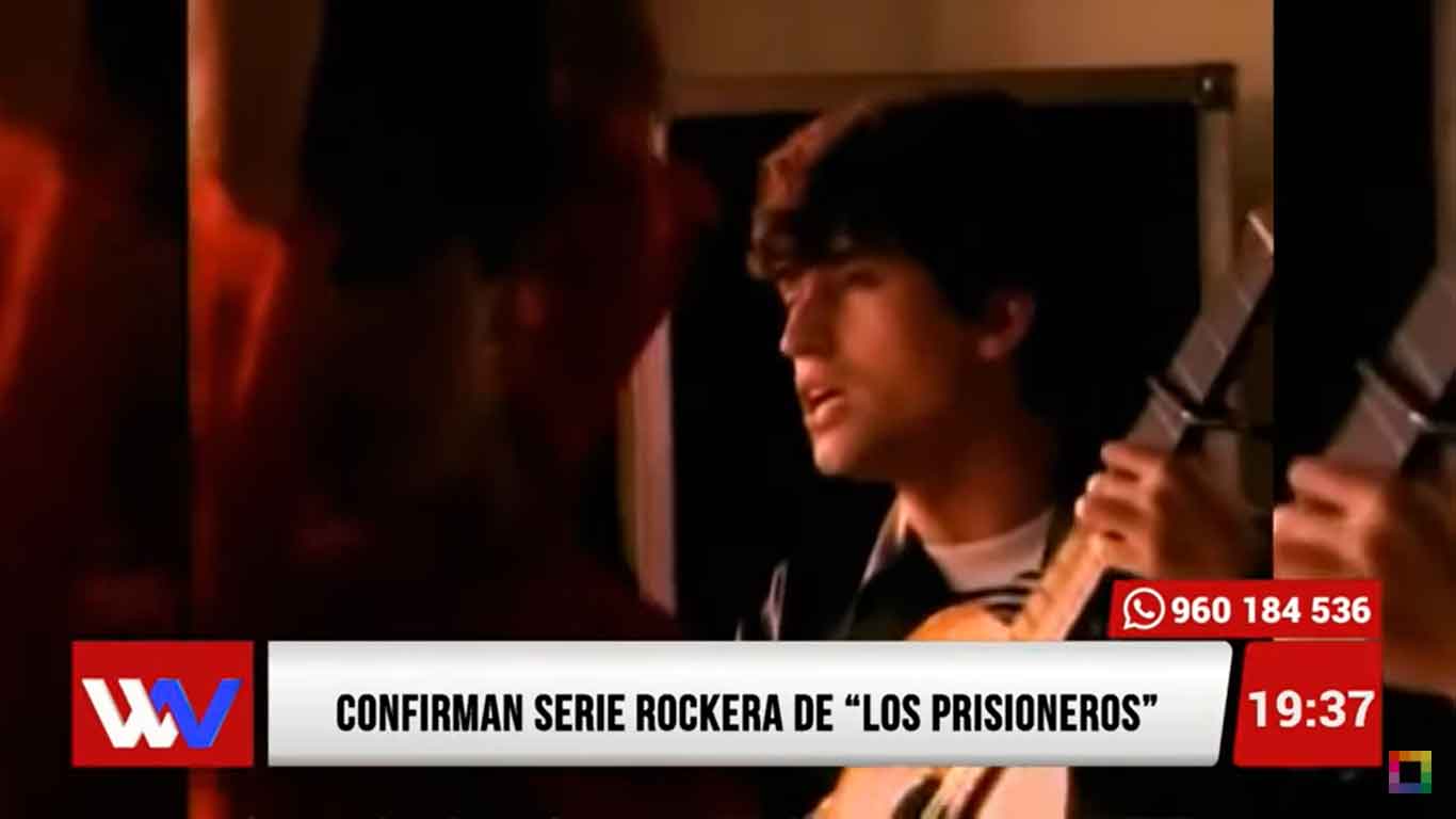 Portada: Confirman serie rockera de Los Prisioneros