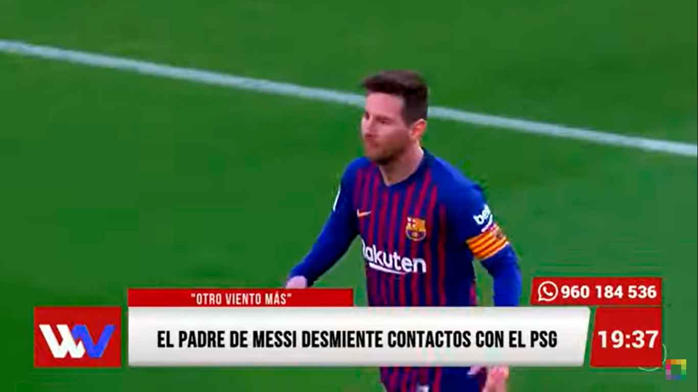 El padre de Messi desmiente contactos con el PSG