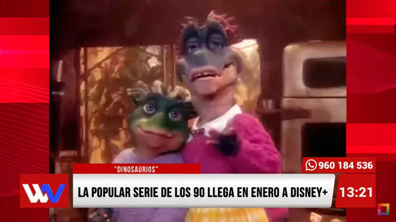 "Dinosaurios": La popular serie de los 90 llega en enero a Disney+