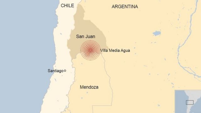 Sismo en Argentina: Terremoto de 6,4 se registró en San Juan y se sintió en varias provincias del país