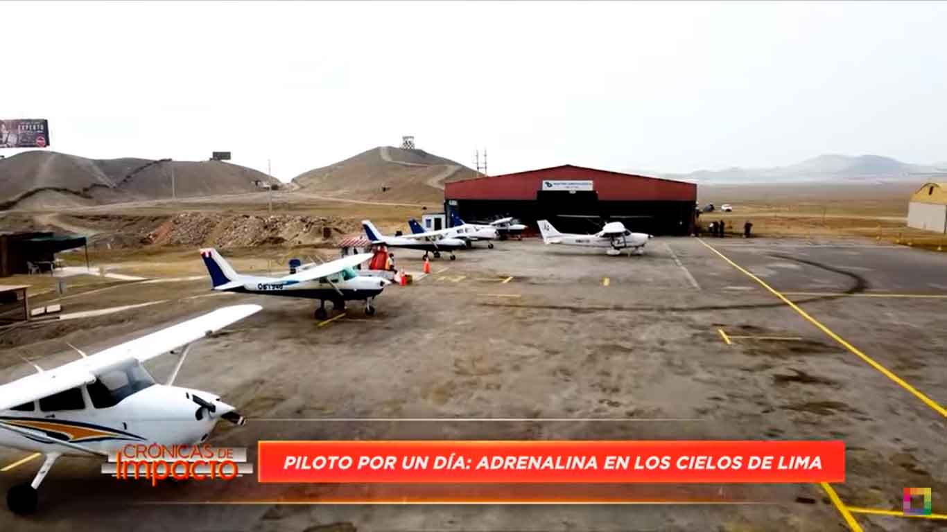 Portada: Crónicas de Impacto: Piloto por un día, adrenalina en los cielos de Lima