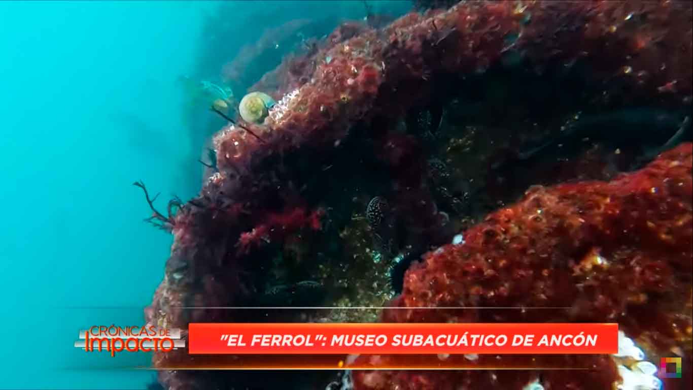 Portada: Crónicas de Impacto: "El Ferrol", museo subacuático de Ancón