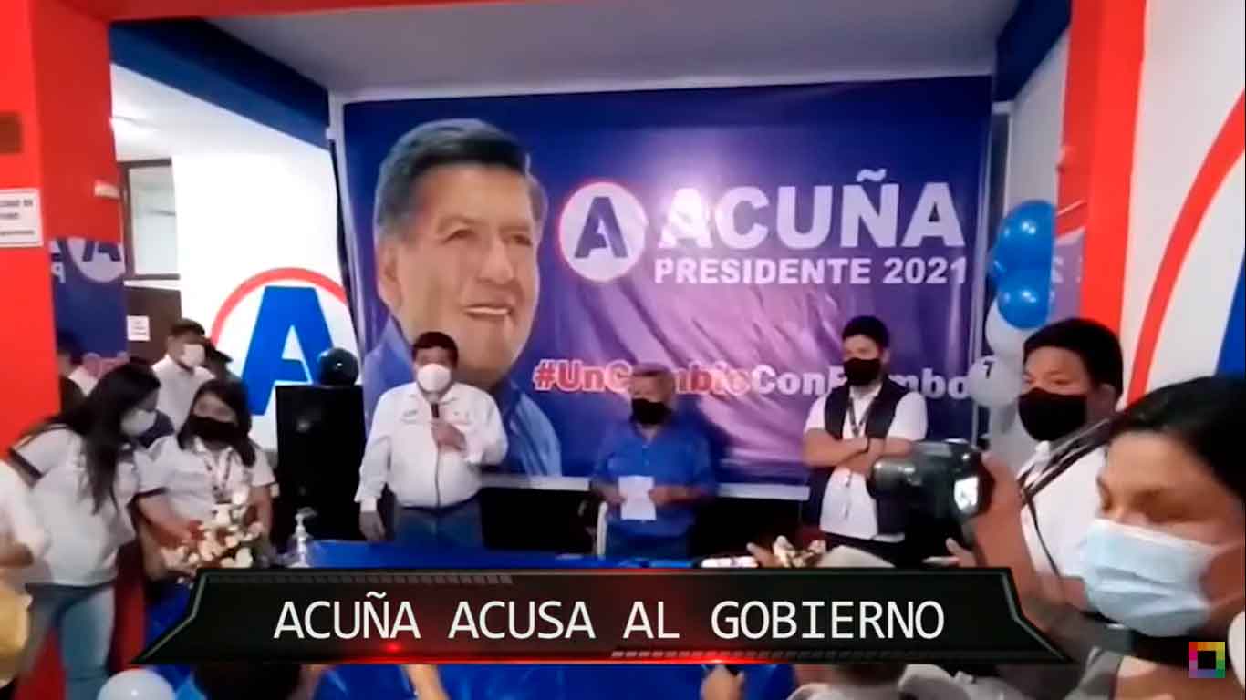 Combutters: Acuña acusa al Gobierno