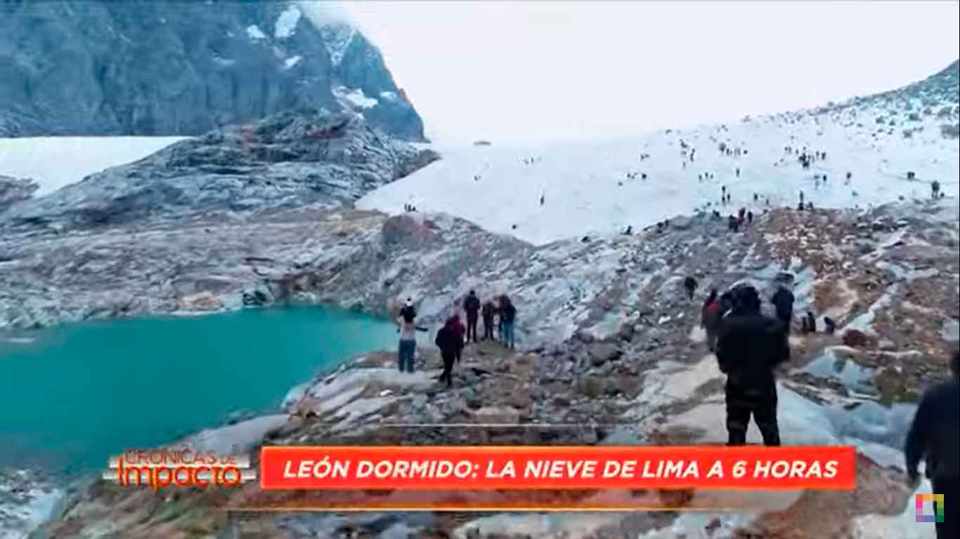 Portada: Crónicas de Impacto: León Dormido, la nieve de Lima a 6 horas