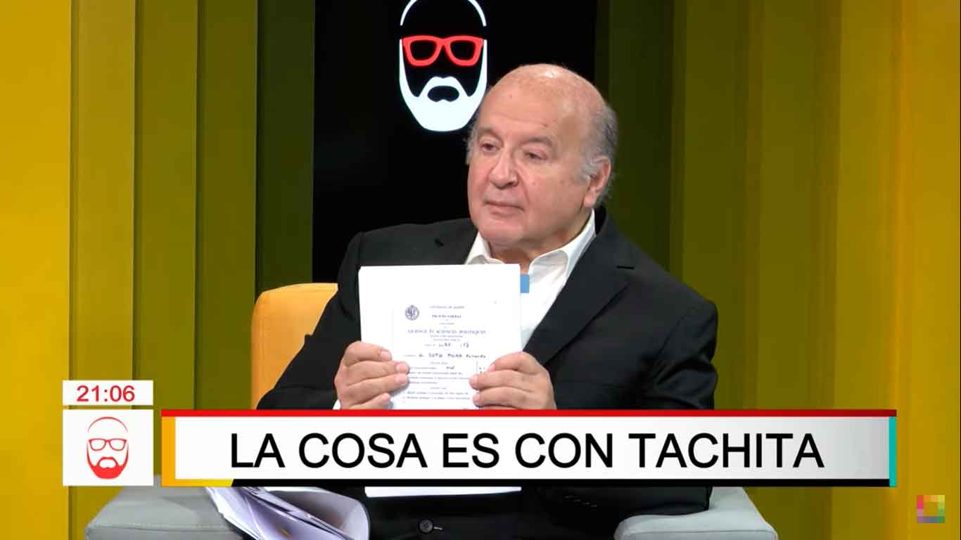 Portada: Beto a Saber: Hernando de Soto muestra documentos que acreditan títulos universitarios