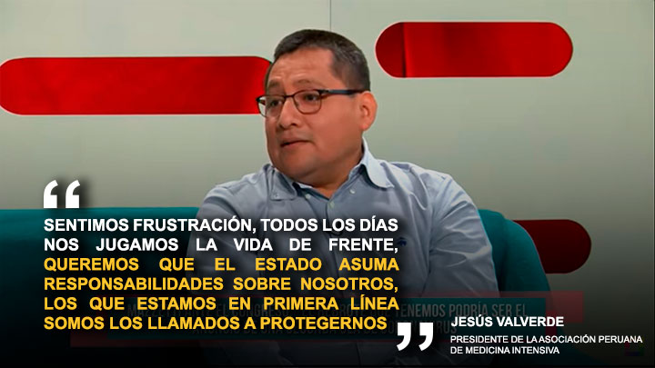 Jesús Valverde: "Queremos que el Estado asuma responsabilidades sobre nosotros"