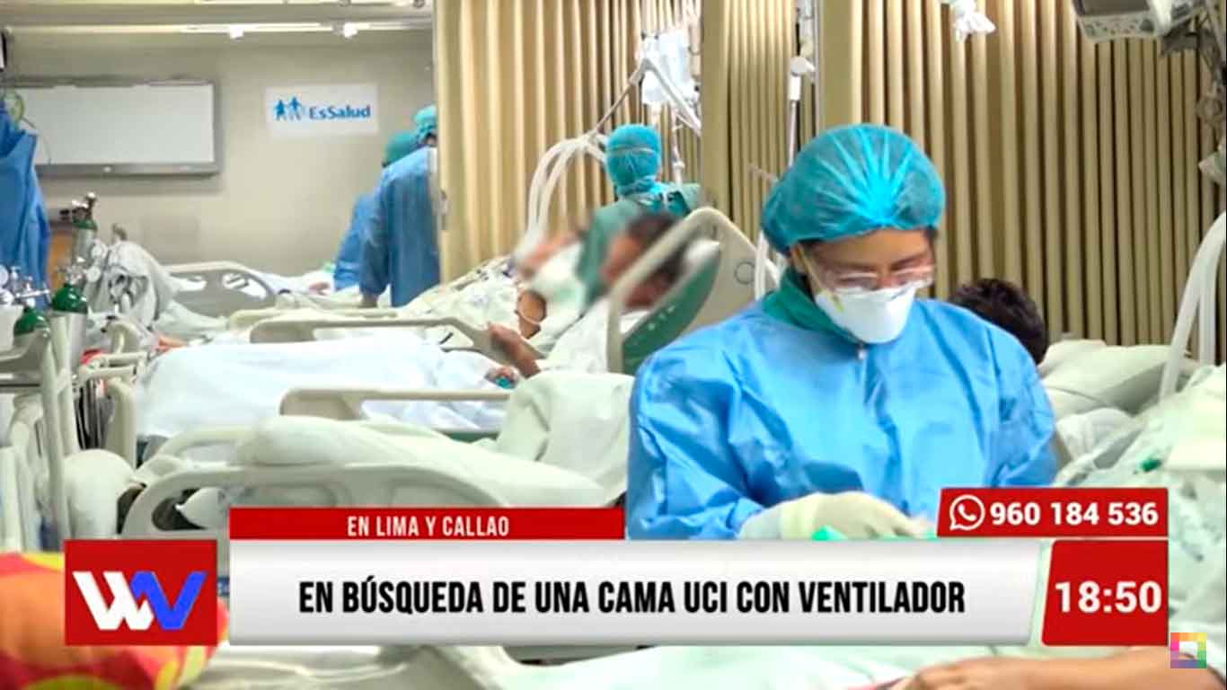 Portada: En búsqueda de una cama UCI con ventilador