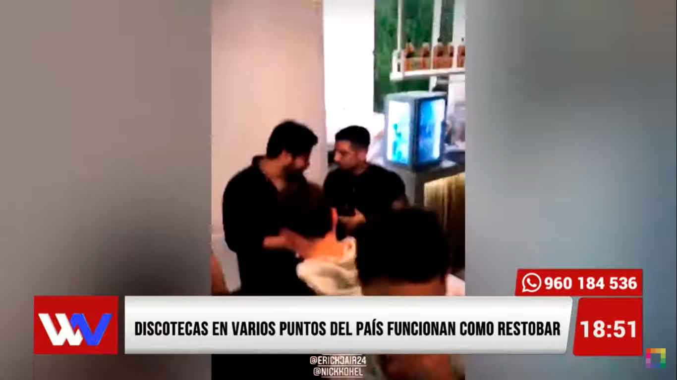 Portada: Discotecas en varios puntos del país funcionan como Restobar