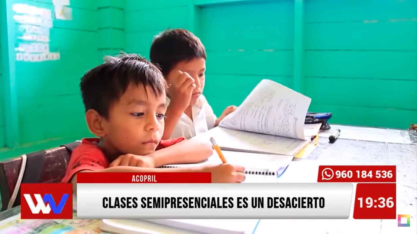 Clases semipresenciales es un desacierto