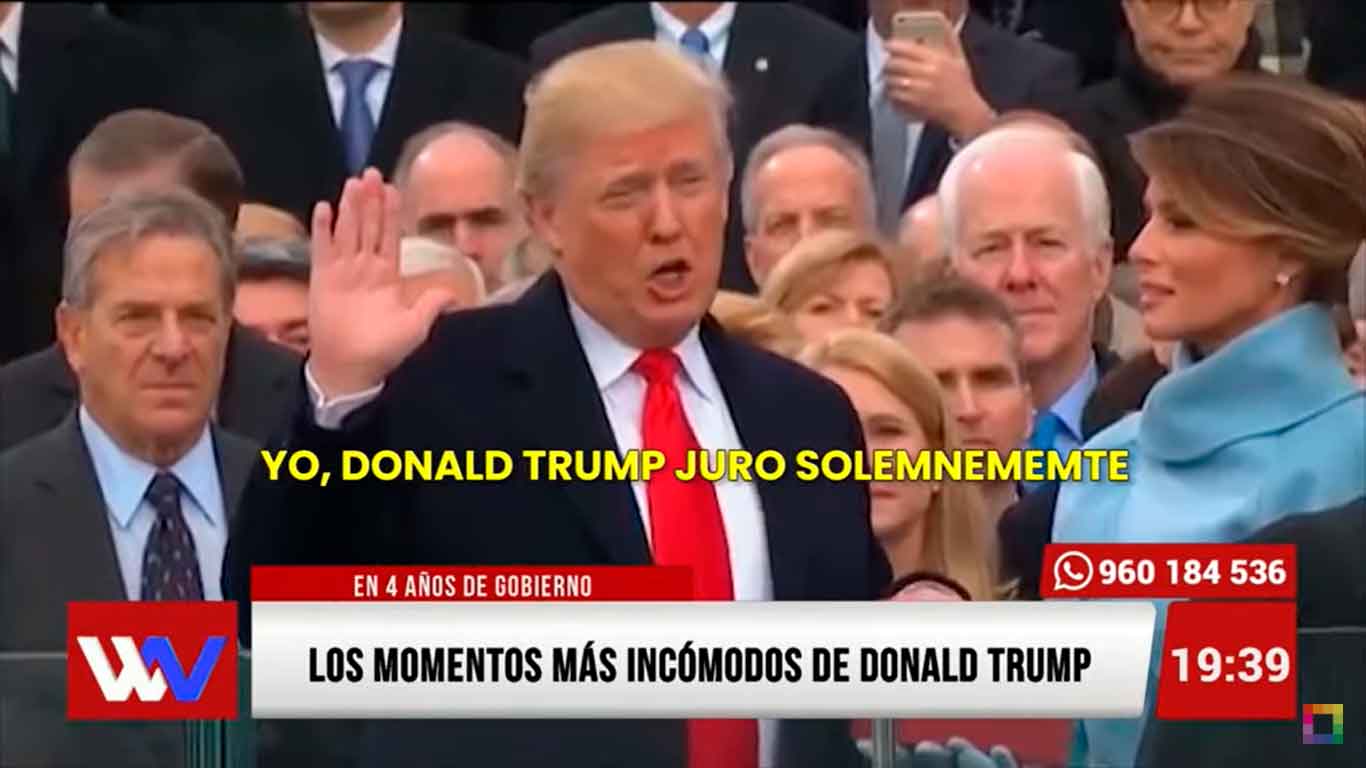 Los momentos más incómodos de Donald Trump