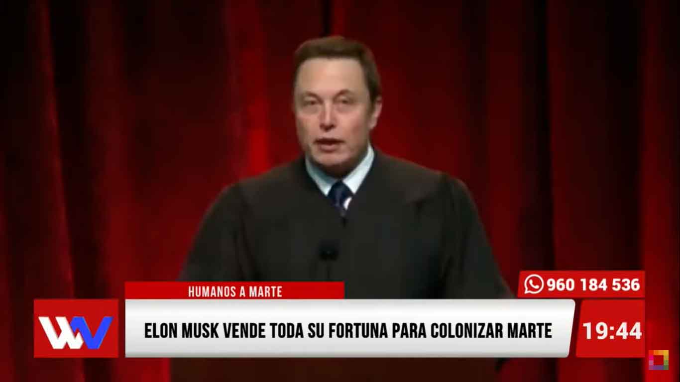 Elon Musk vende toda su fortuna para colonizar Marte