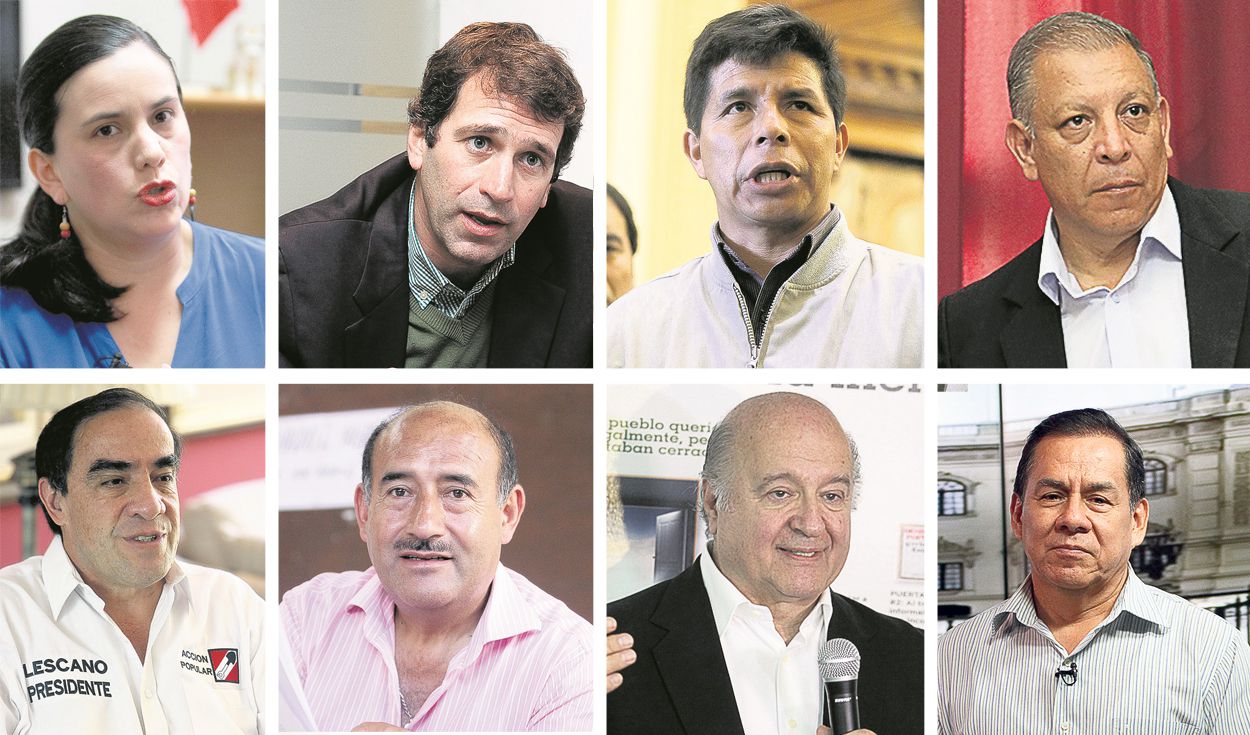 Portada: Ocho candidatos presidenciales no tienen procesos penales