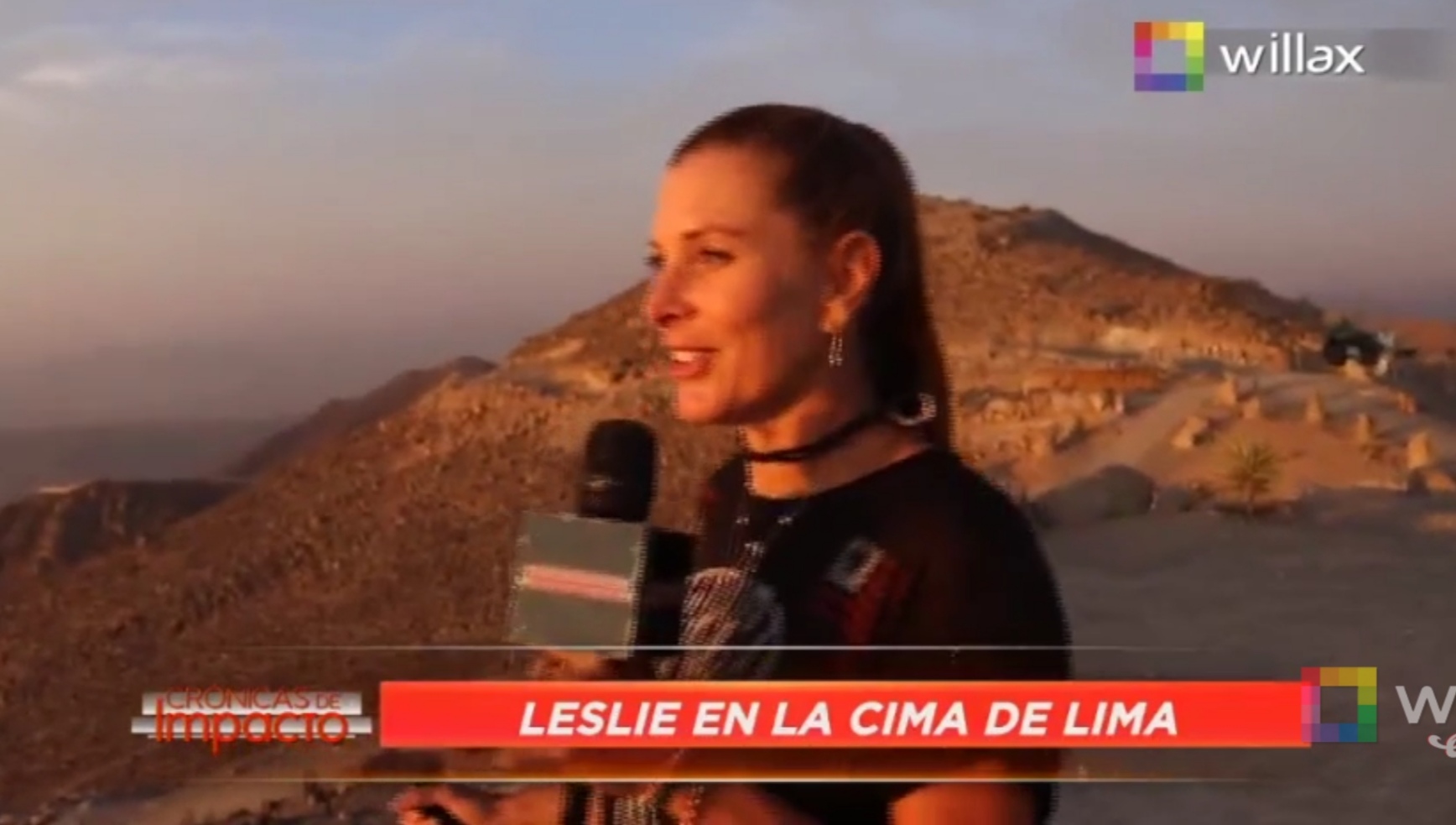 Portada: Crónicas de Impacto: Leslie en la cima de Lima