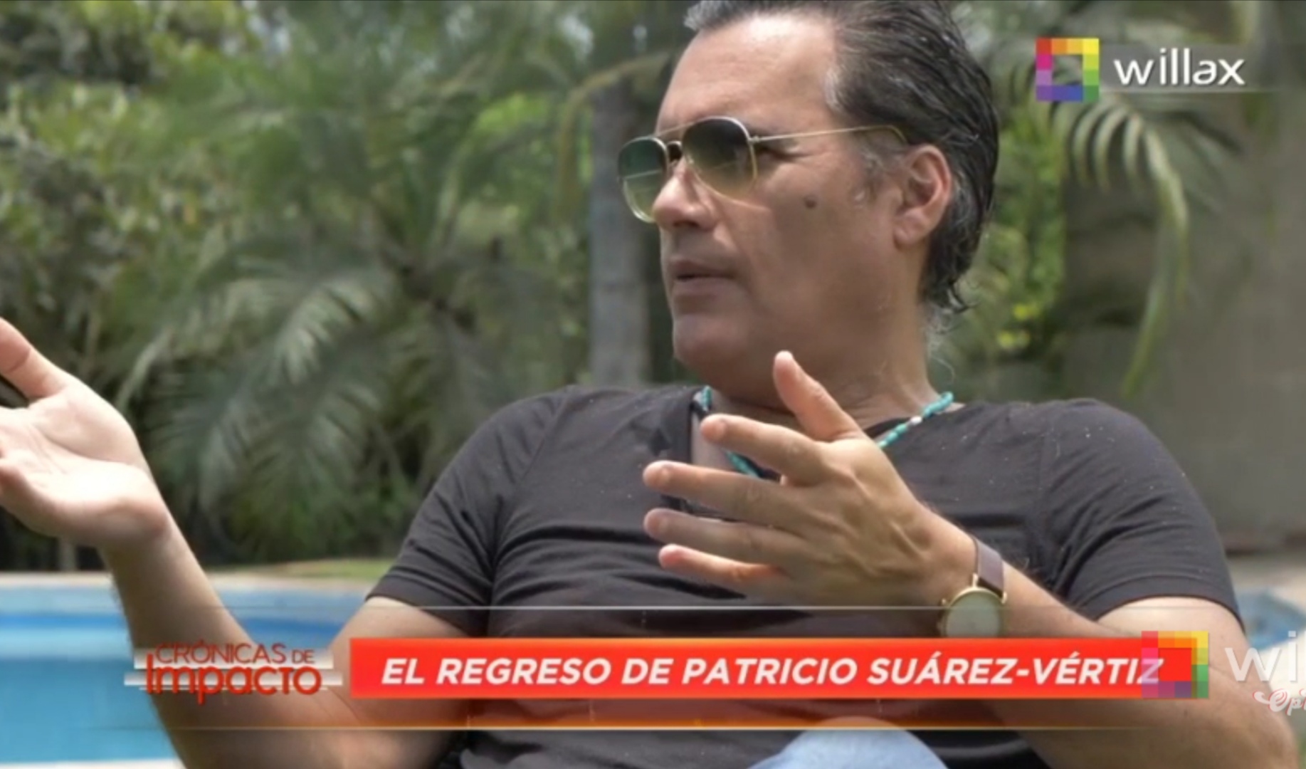 Portada: Crónicas de Impacto: El regreso de Patricio Suárez- Vértiz