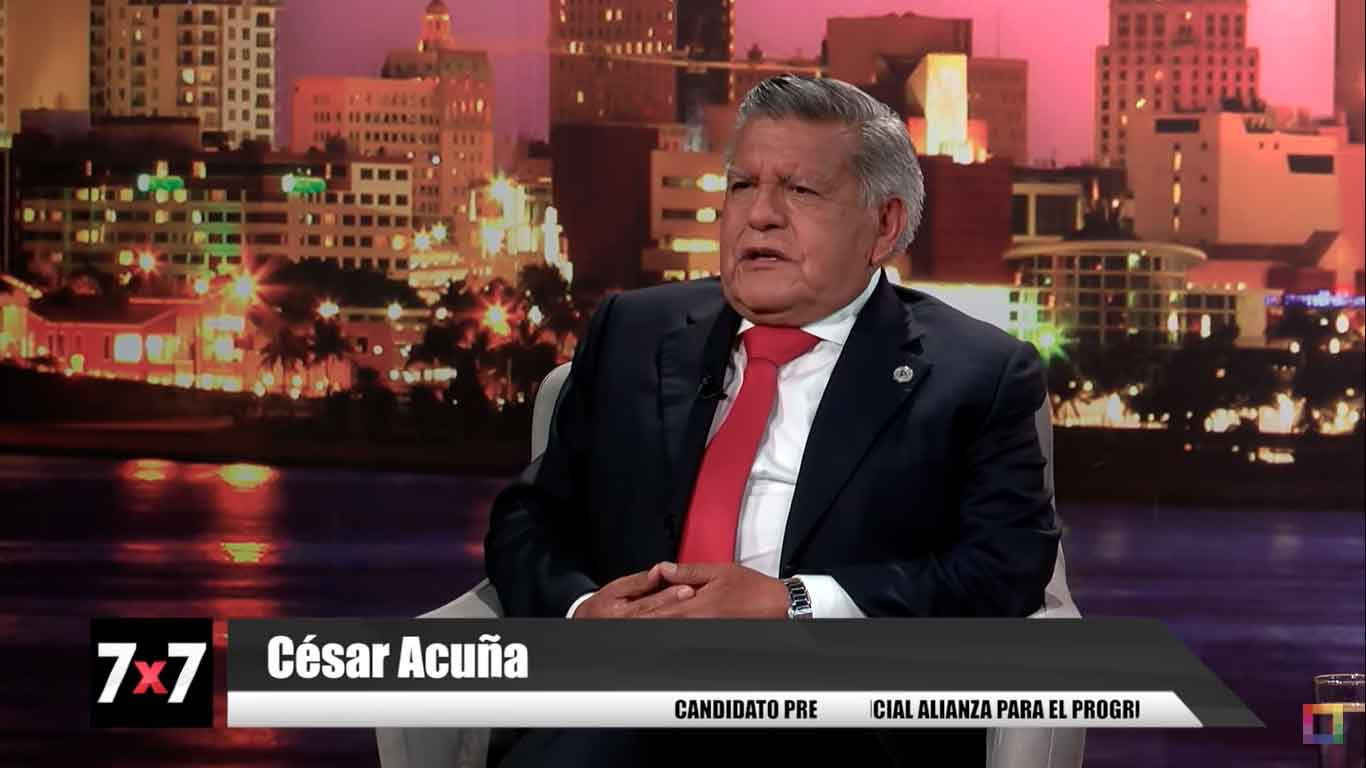 César Acuña: "Estoy indignado con todos los expresidentes"