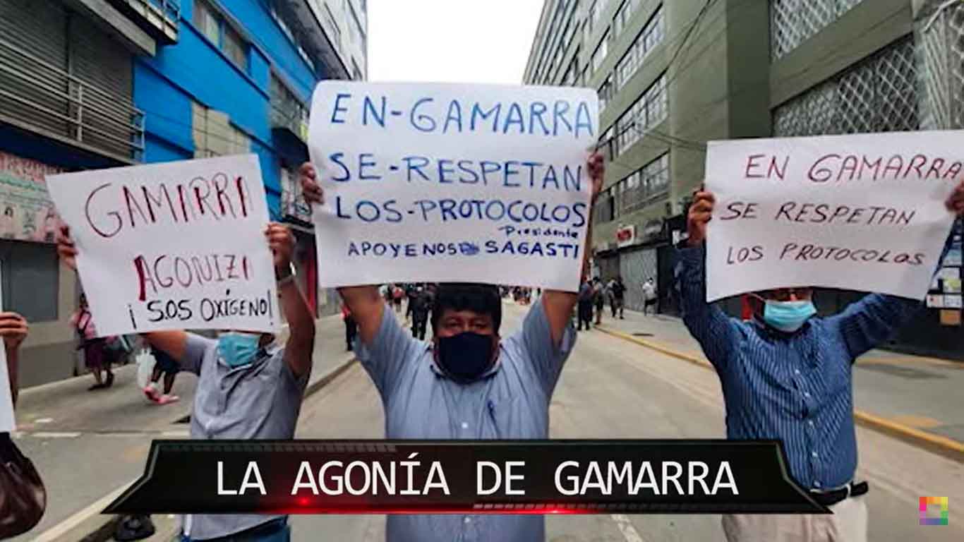 Portada: Combutters: La agonía de Gamarra