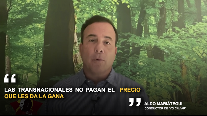 Aldo Mariátegui: “Las transnacionales no pagan el precio que les da la gana” responde a Yonhy Lescano