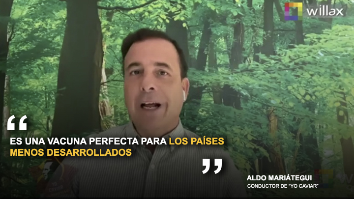 Aldo Mariátegui sobre Johnson & Johnson: "Es perfecta para los países menos desarrollados"