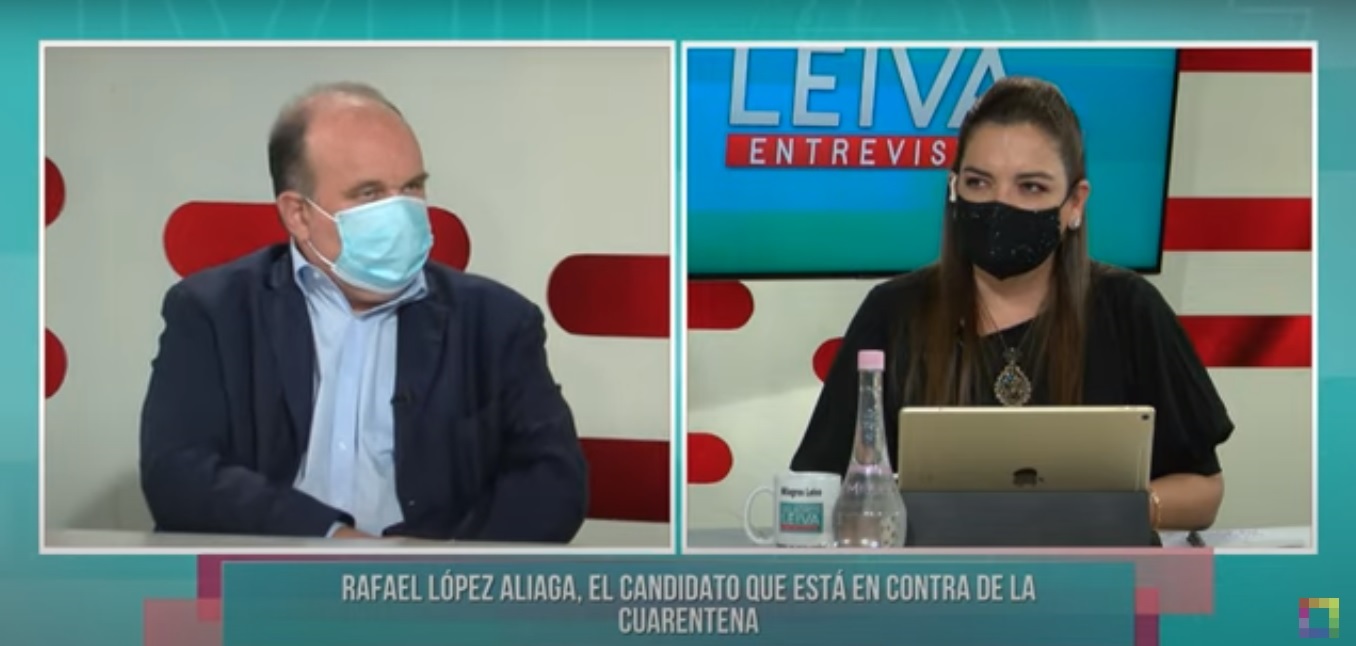 Portada: "Que compre a proveedores internacionales" recomienda Rafael López Aliaga a Francisco Sagasti sobre adquisiciones para la educación