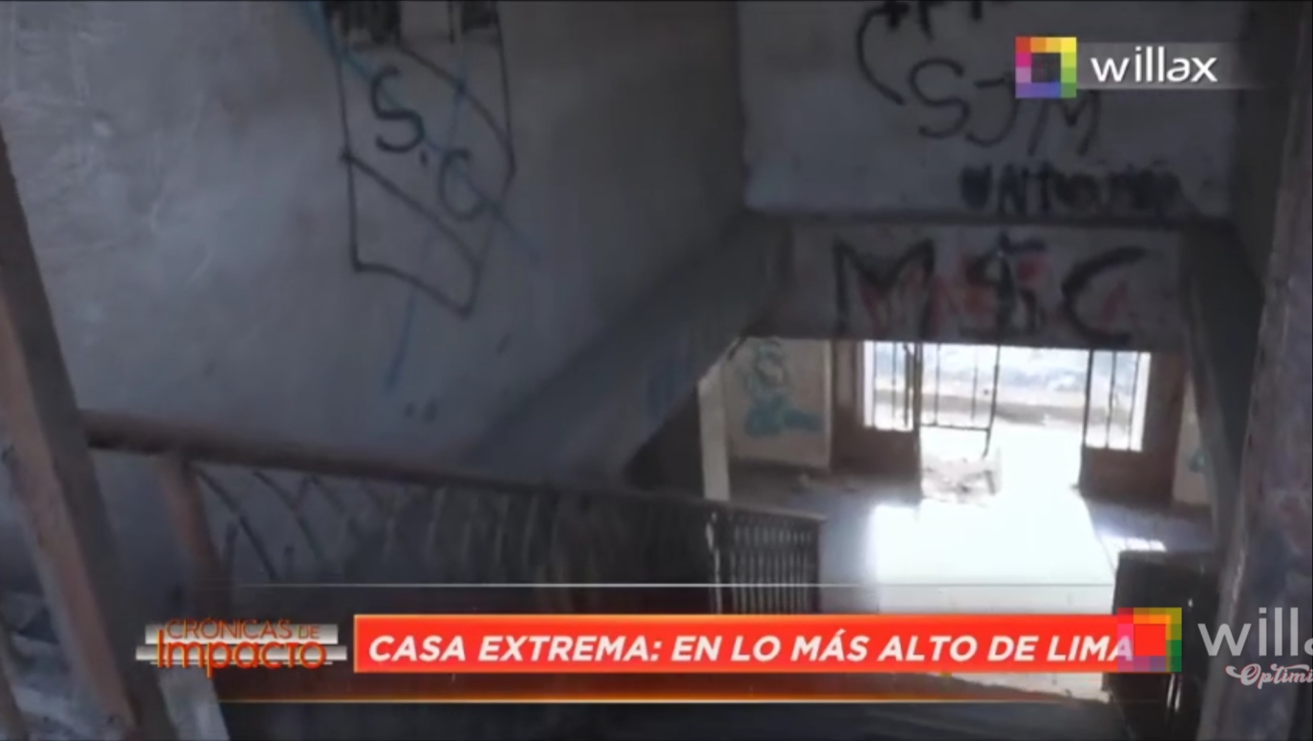 Portada: Crónicas de impacto: Casa extrema, en lo más alto de Lima