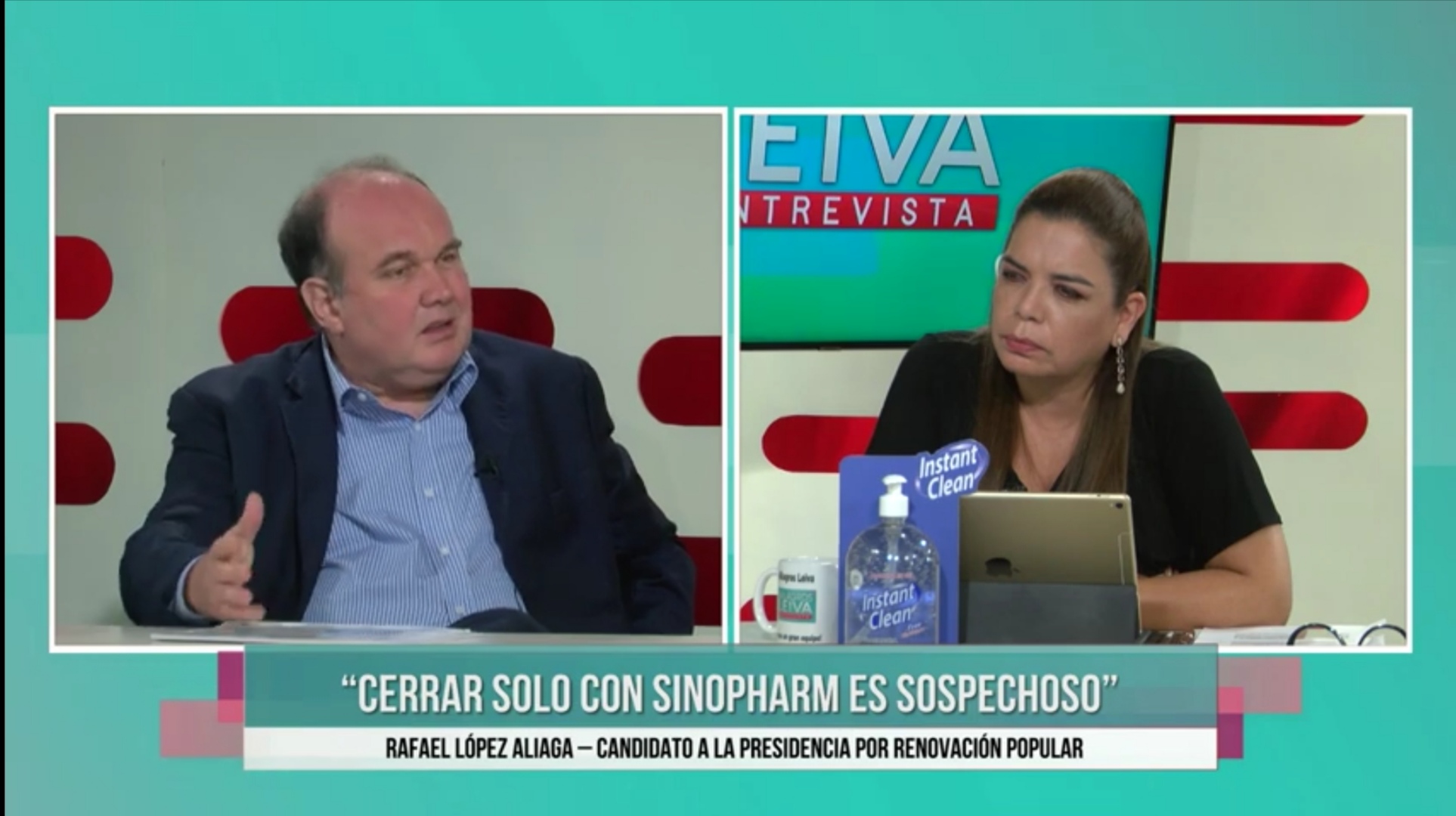 Ernesto Bustamante sobre la lista de vacunados: “Faltan más personas en esa lista, está incompleta”