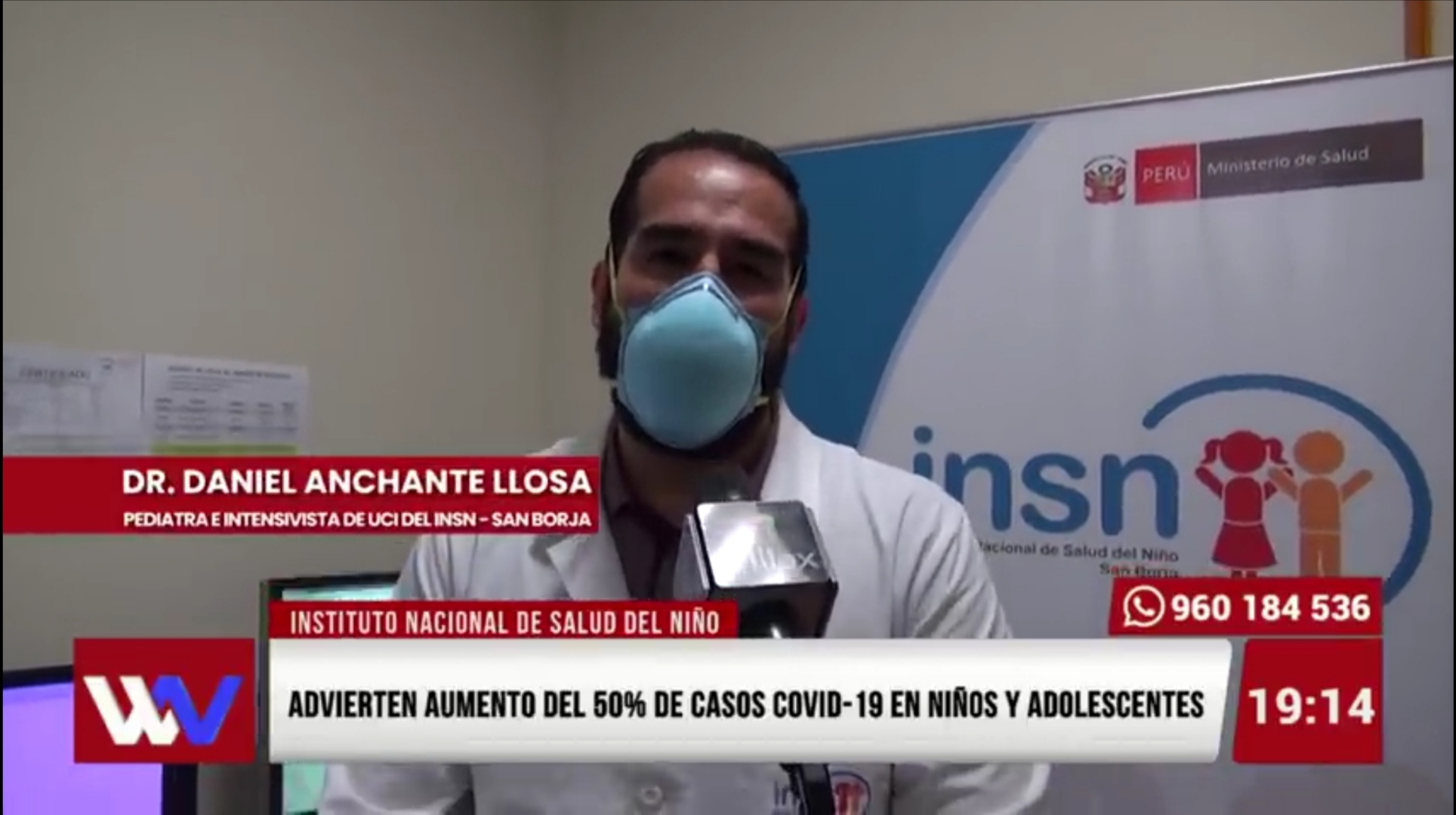 Portada: Advierten aumento del 50% de casos COVID-19 en niños y adolescentes