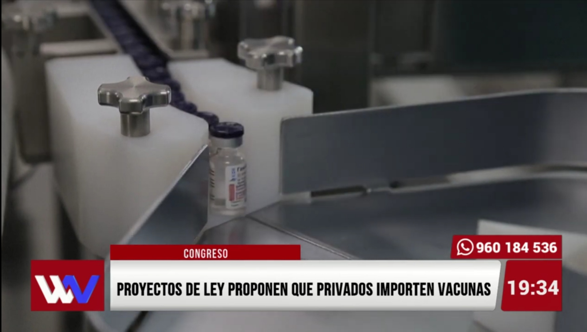 Portada: Proyectos de ley proponen que privados importen vacunas